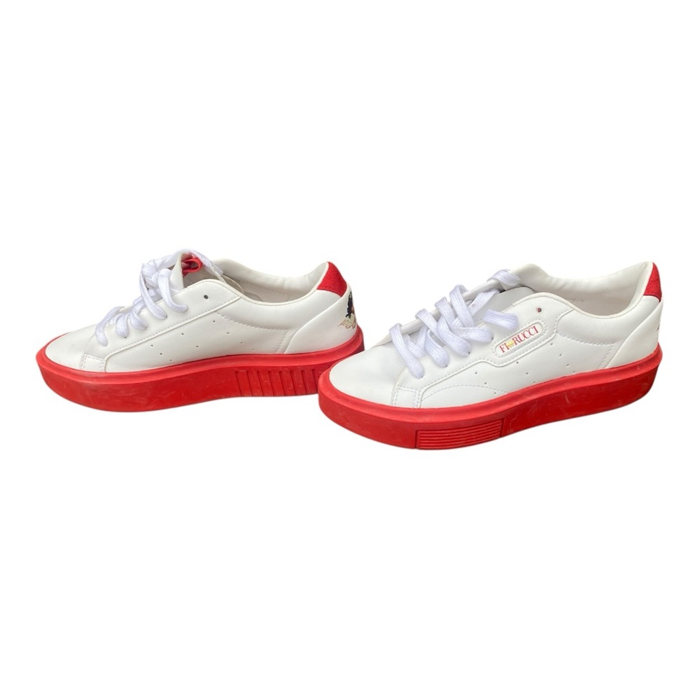 Women's Adidas Fiorucci X Wmns Sleek Super 'Red